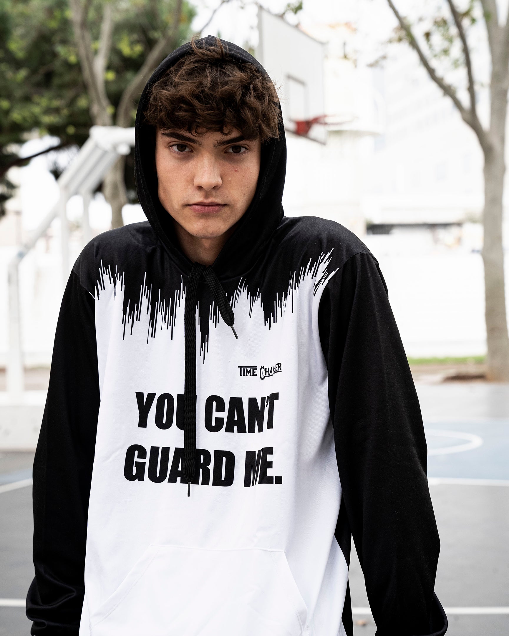 ''You can't guard me'' sweater